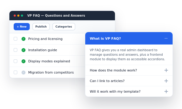 VP FAQ